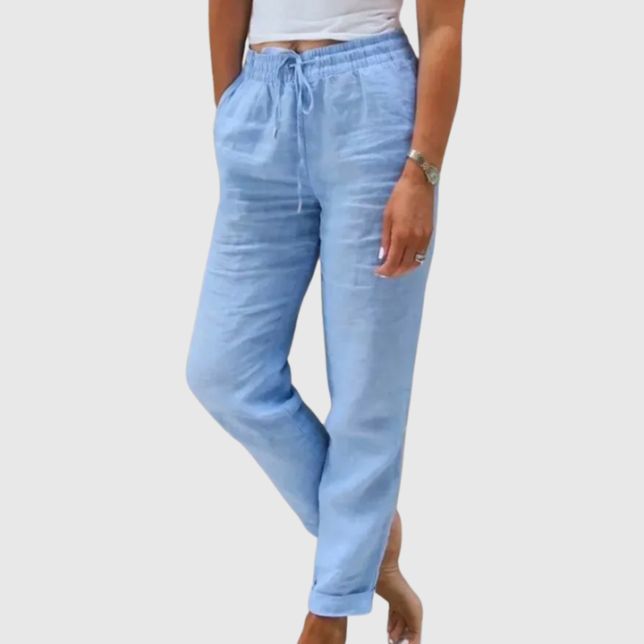 Clara | Short en Lin Chic et Respirant
