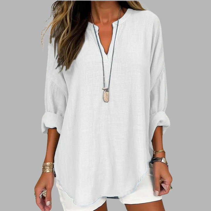 Alicia | Blouse Chic Col V
