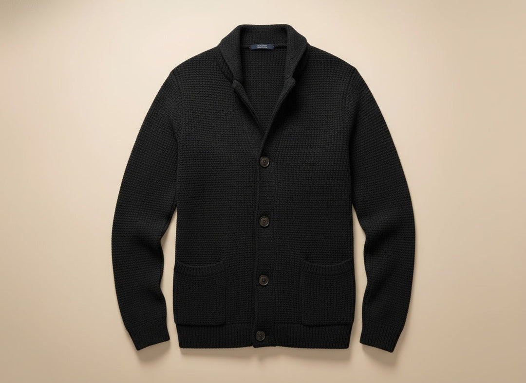SANDER | CARDIGAN EN LAINE