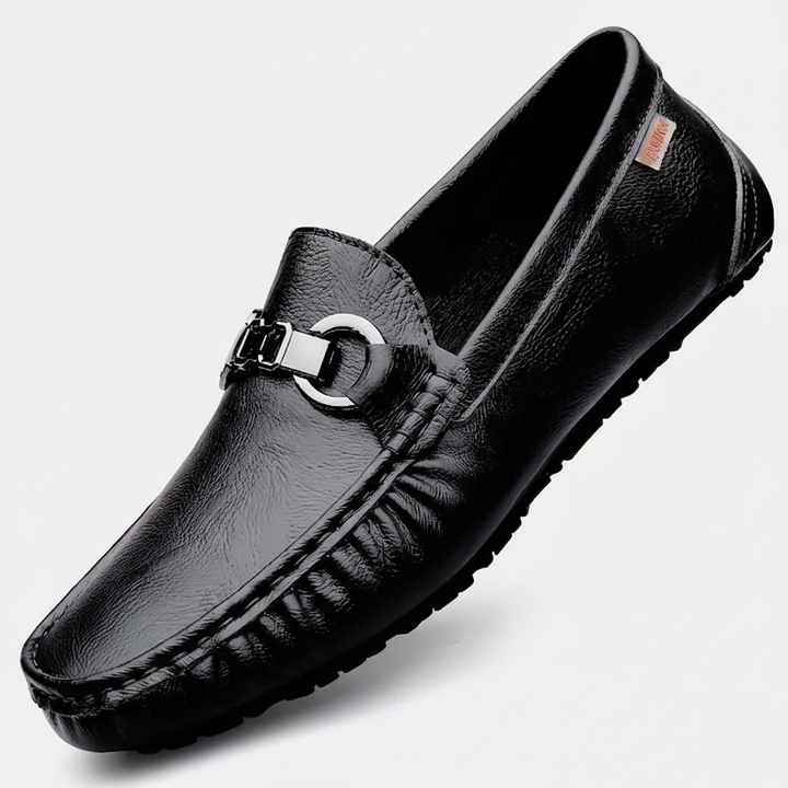 Alec | Mocassin de Conduite en Cuir Texturé