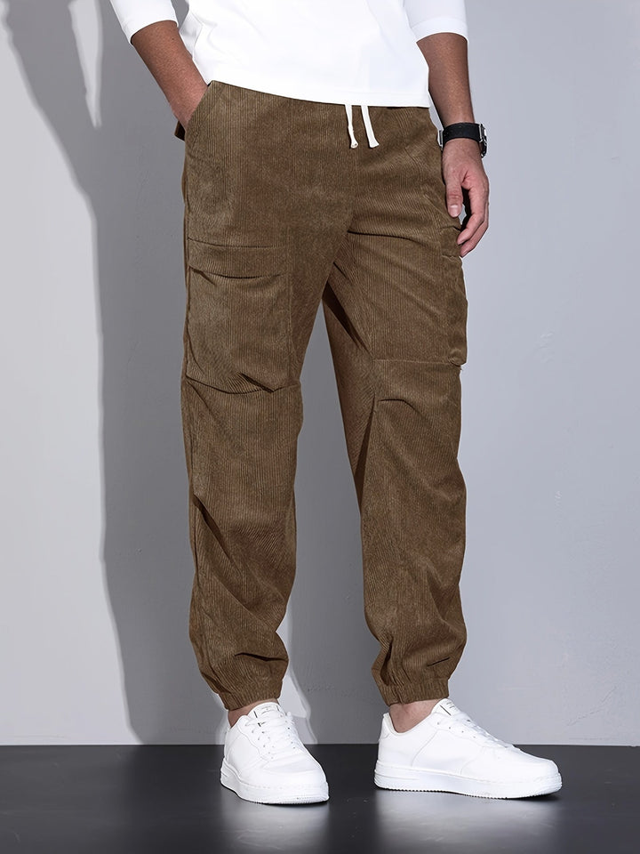 ROMMY | PANTALON CARGO EN CORDUROY