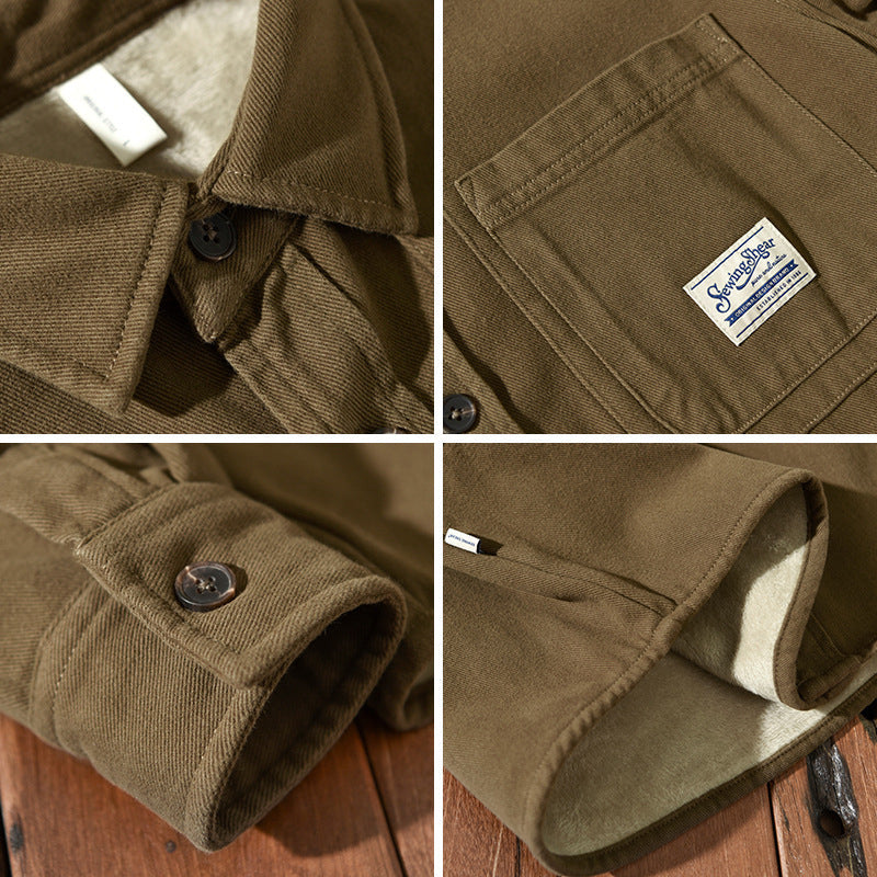 SONNY | CHEMISE CARGO EN POLAIRE