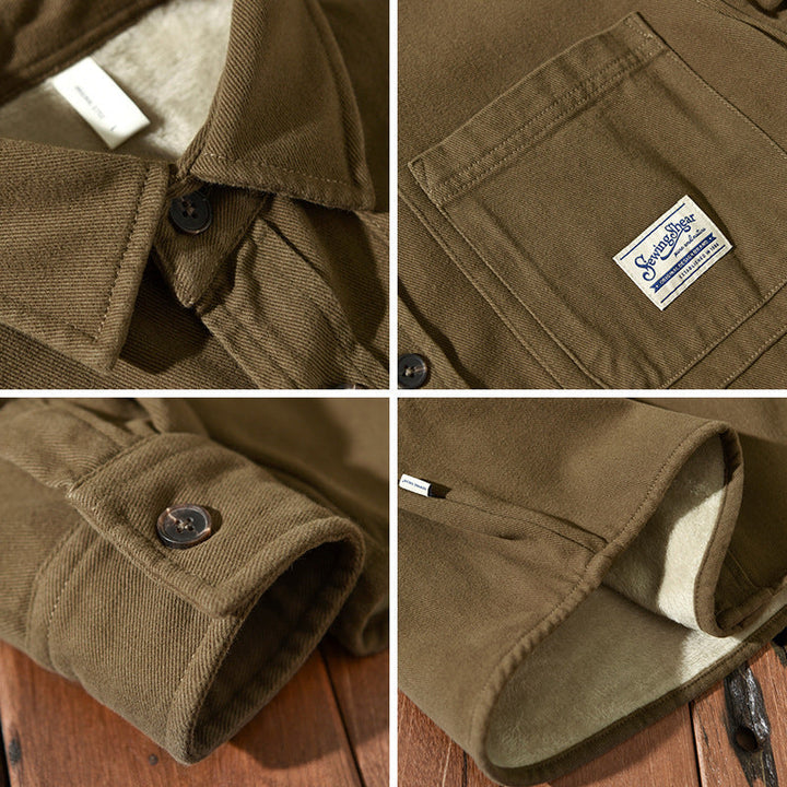 SONNY | CHEMISE CARGO EN POLAIRE