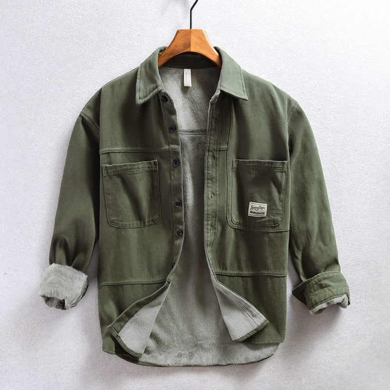 SONNY | CHEMISE CARGO EN POLAIRE