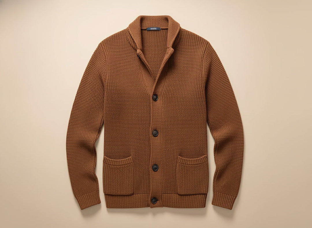SANDER | CARDIGAN EN LAINE