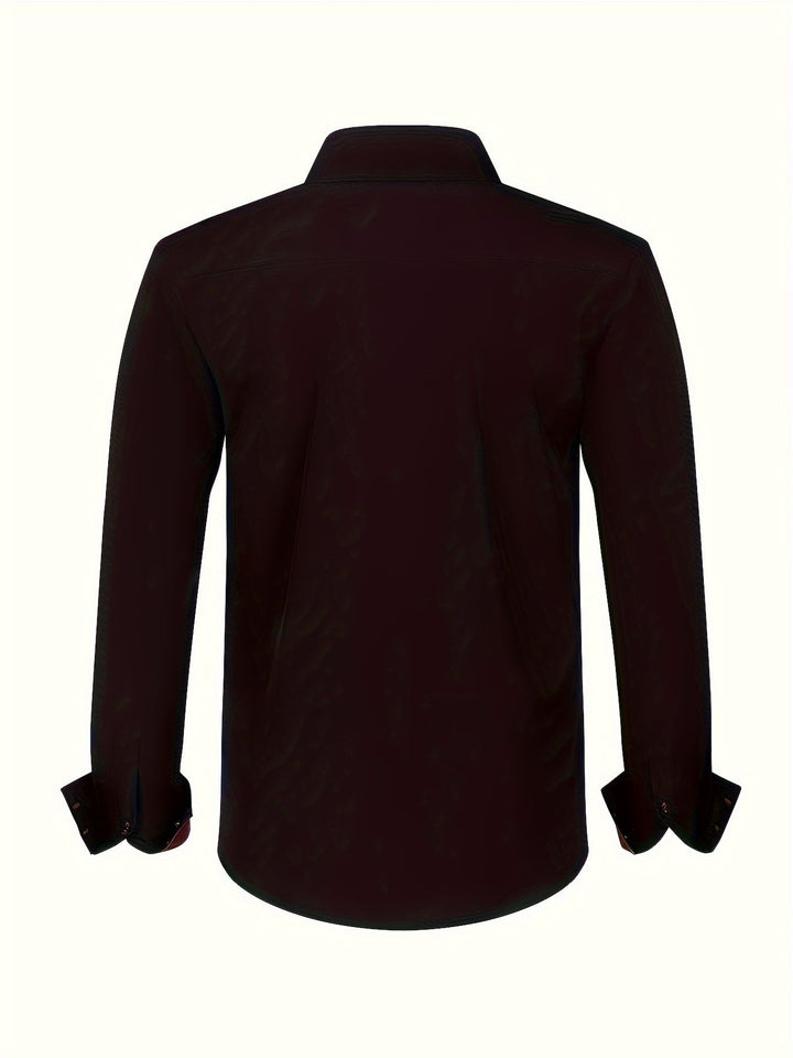SONNY | CHEMISE ÉLÉGANTE LÉGÈRE AVEC DÉTAILS CONTRASTÉS