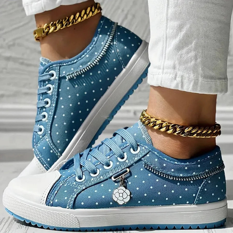 Scarlette | Baskets Élégantes en Dentelle