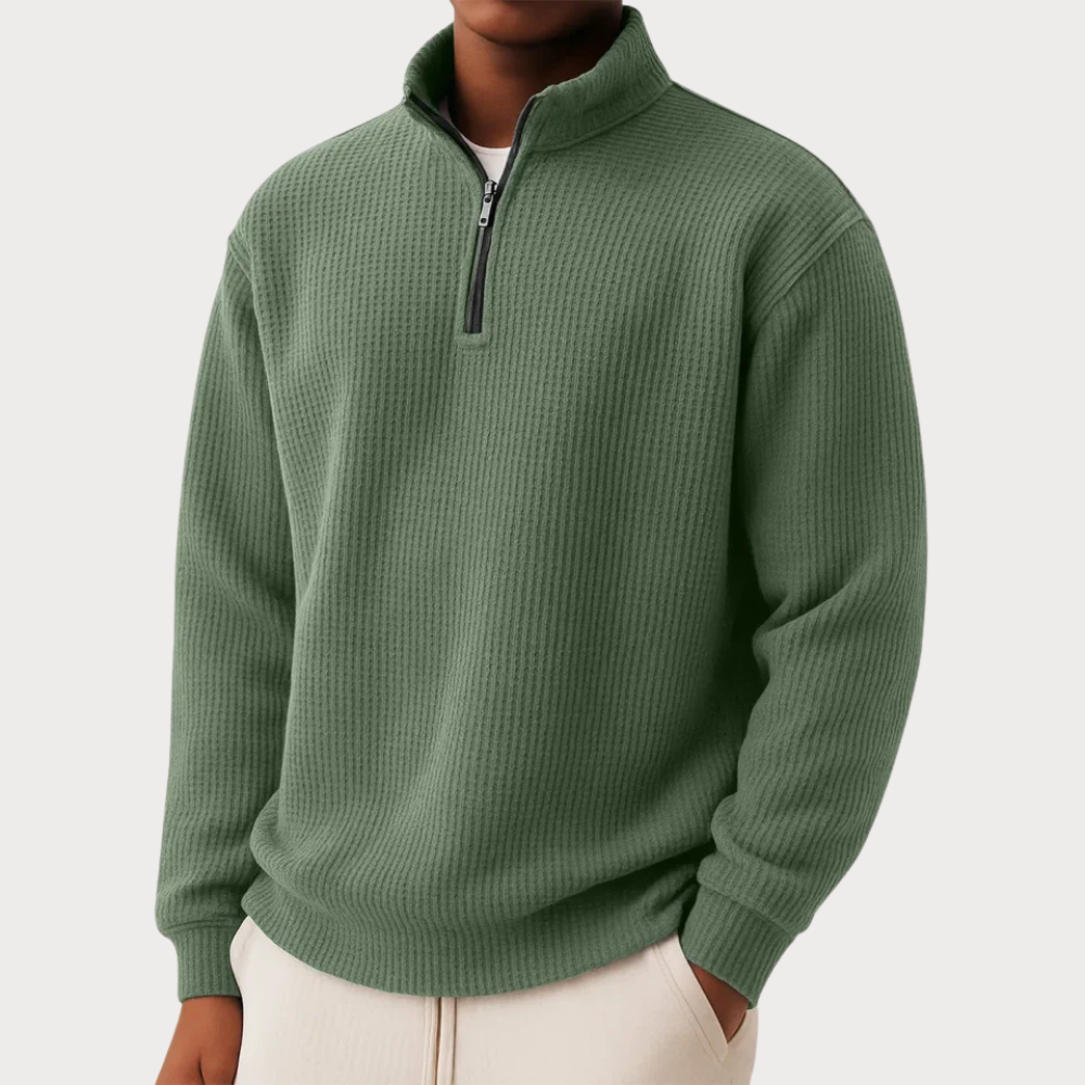 LUKE| PULL ZIPPÉ ÉLÉGANT