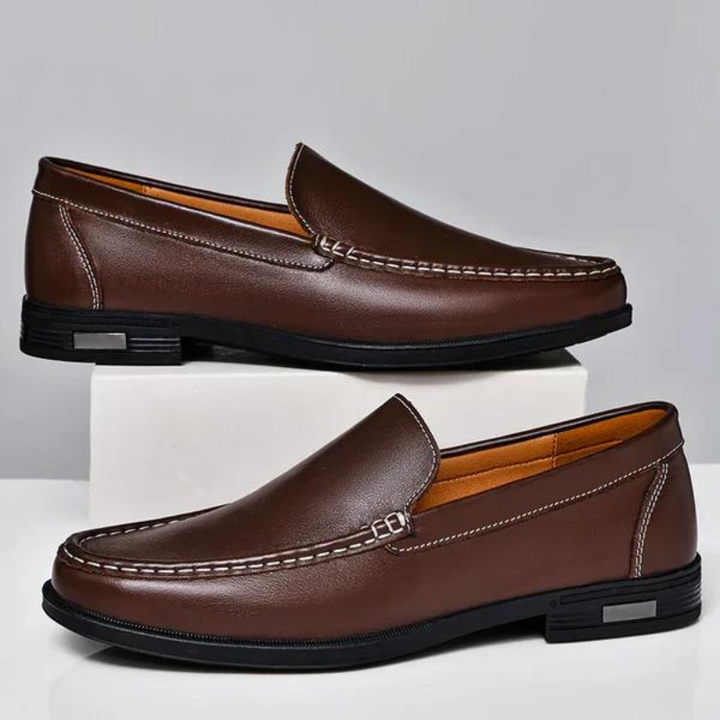 Gavin | Italiana Mocassins en Cuir Véritable