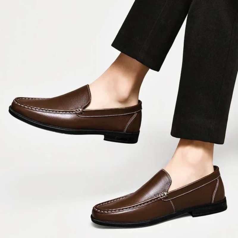 Gavin | Italiana Mocassins en Cuir Véritable
