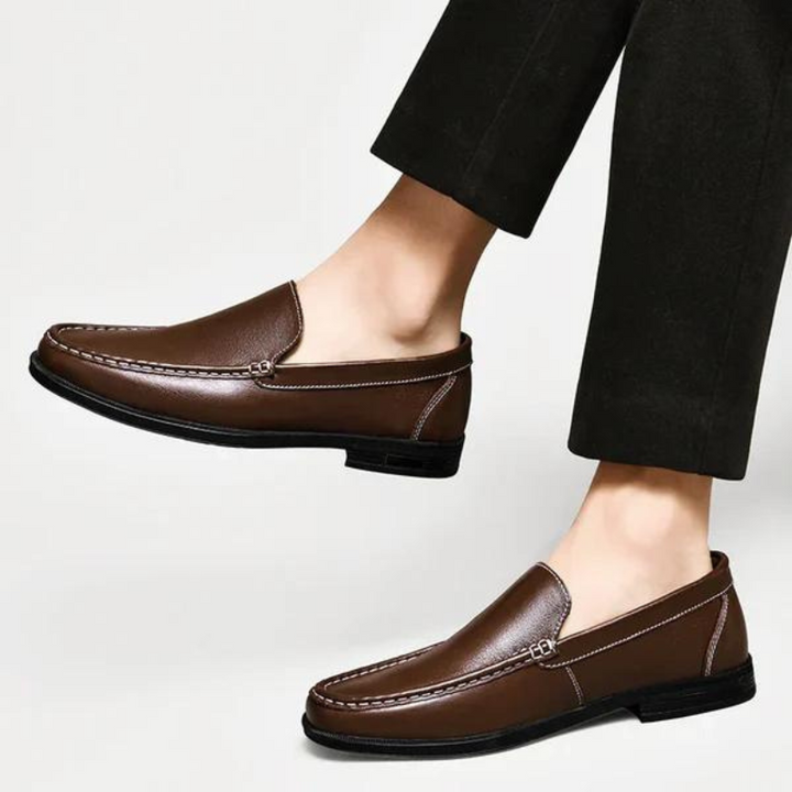 Gavin | Italiana Mocassins en Cuir Véritable