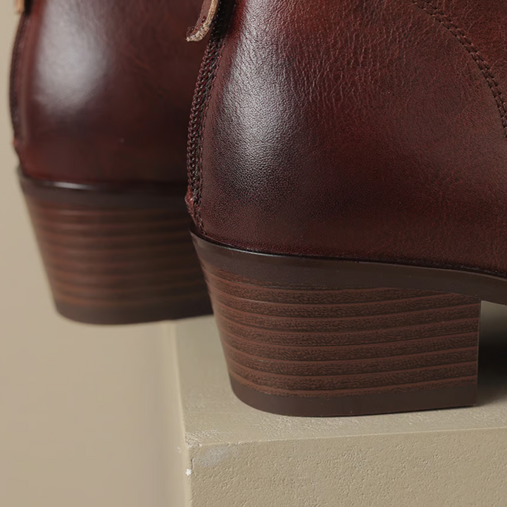 Annie | Bottines Élégantes en Cuir