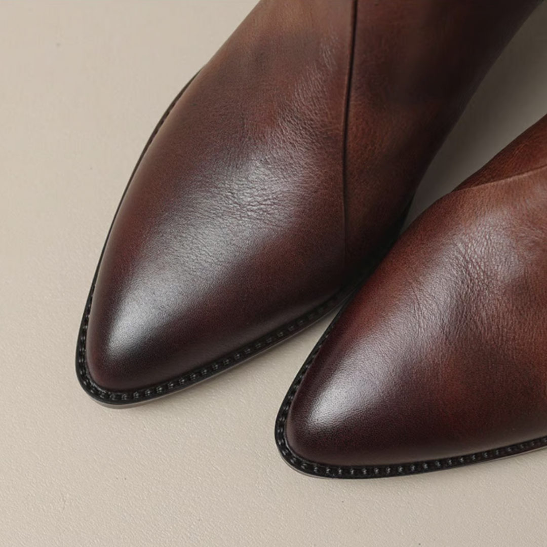 Annie | Bottines Élégantes en Cuir