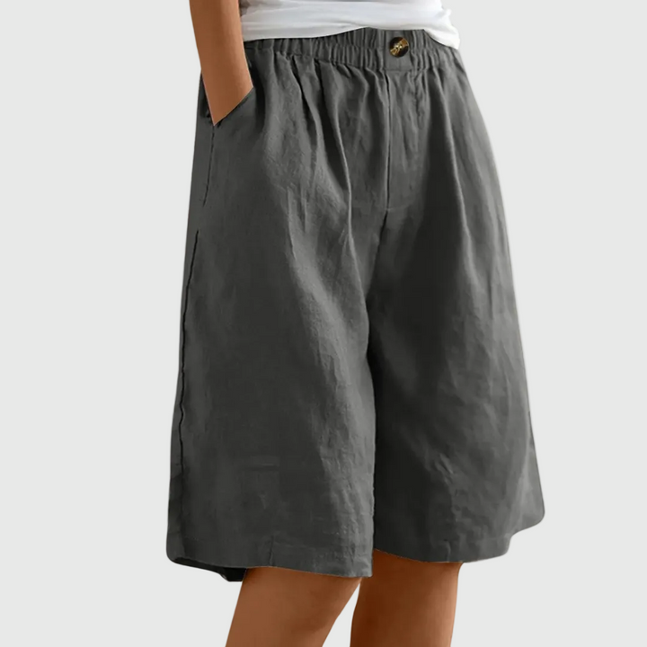 Ella | Shorts Amples Taille Élastique