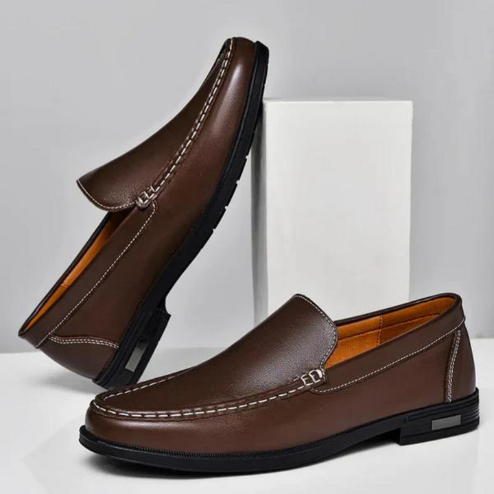 Gavin | Italiana Mocassins en Cuir Véritable