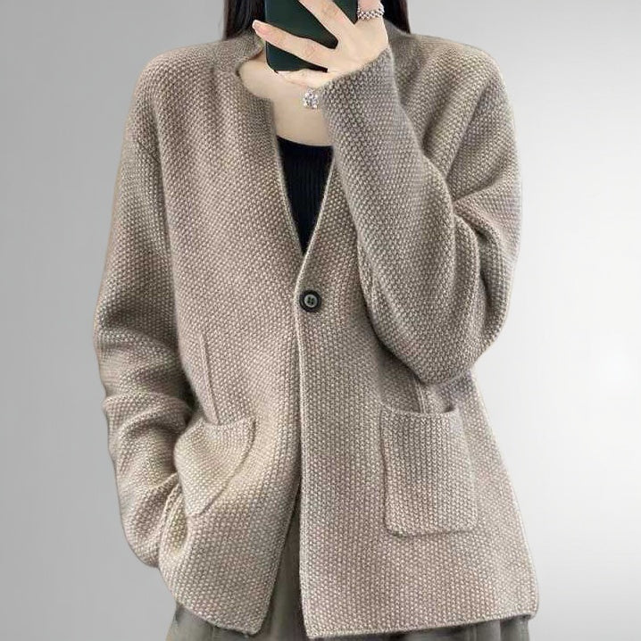 Jane | Cardigan Léger, Confortable et Décontracté, Doté de Poches.