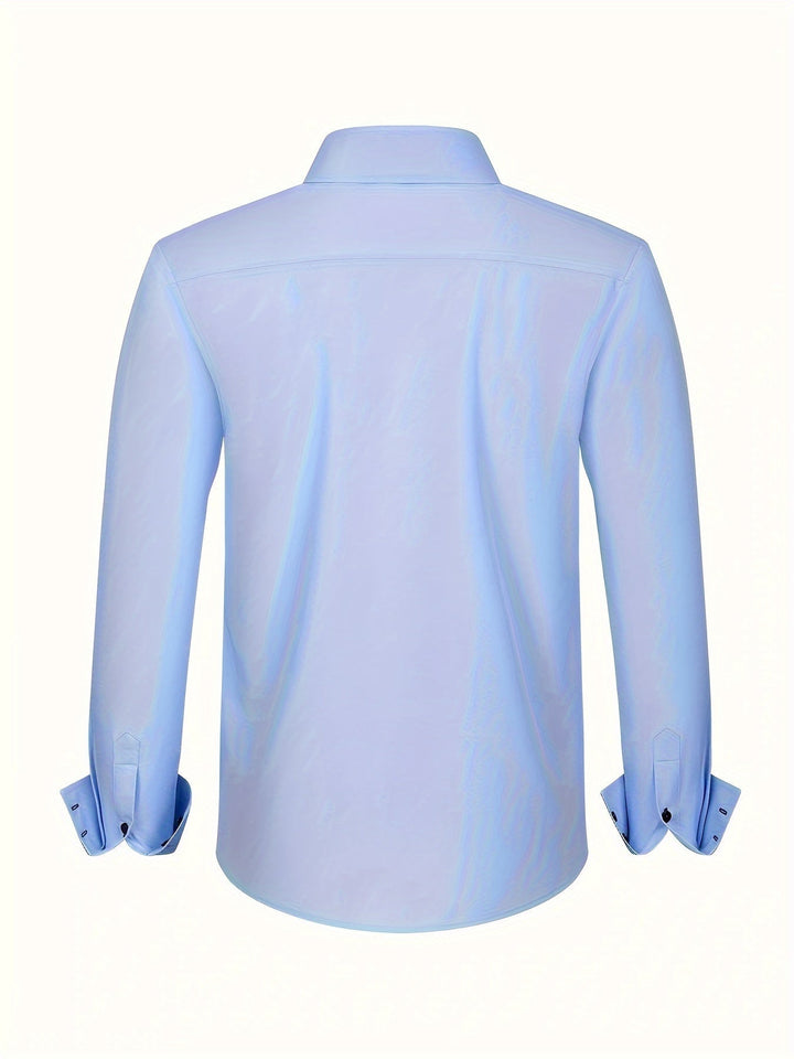 SONNY | CHEMISE ÉLÉGANTE LÉGÈRE AVEC DÉTAILS CONTRASTÉS