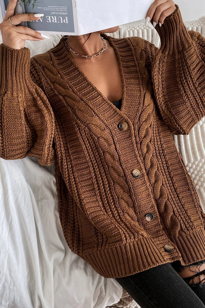 Hannie | Cardigan Confort Oversize en Tricot