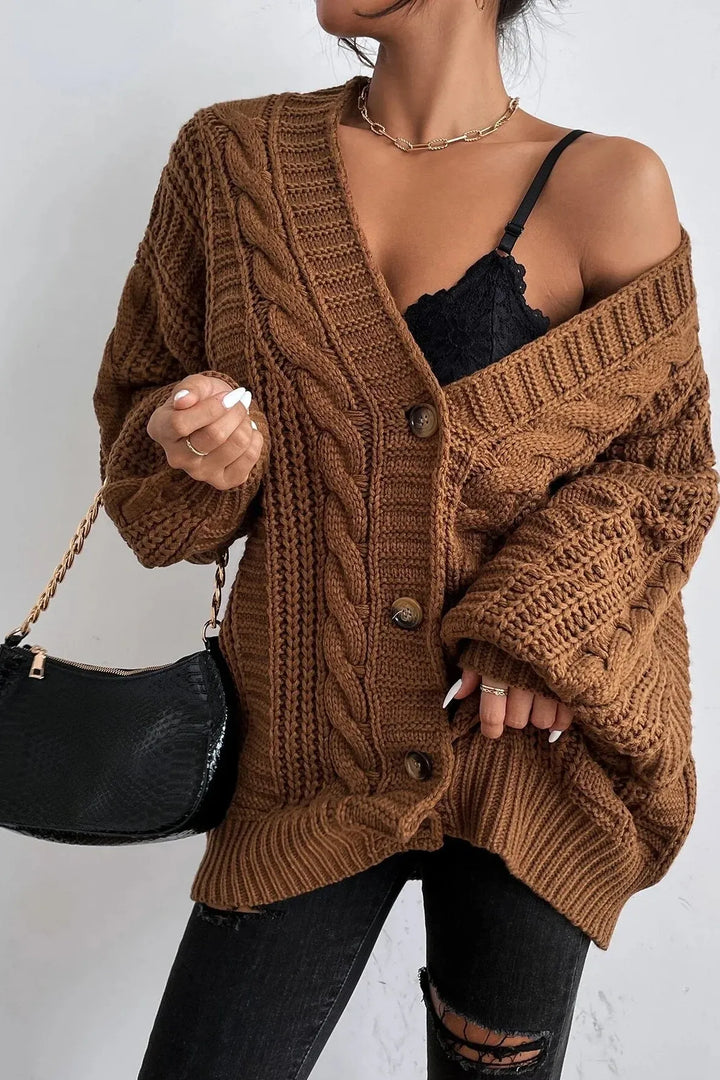 Hannie | Cardigan Confort Oversize en Tricot