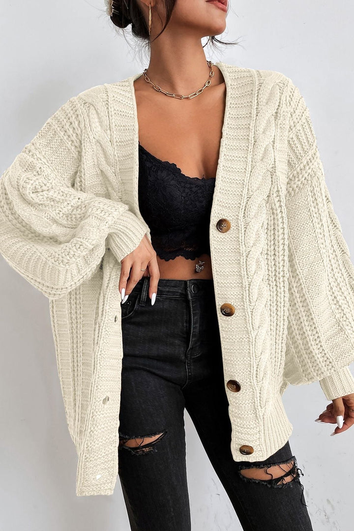 Hannie | Cardigan Confort Oversize en Tricot