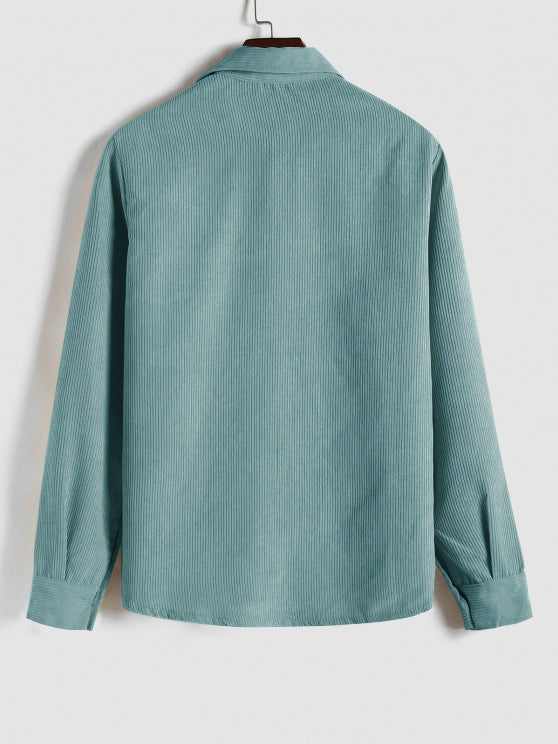 KURT | CHEMISE MANCHES LONGUES DEMI-BOUTONS