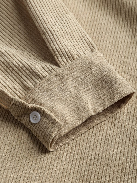 KURT | CHEMISE MANCHES LONGUES DEMI-BOUTONS
