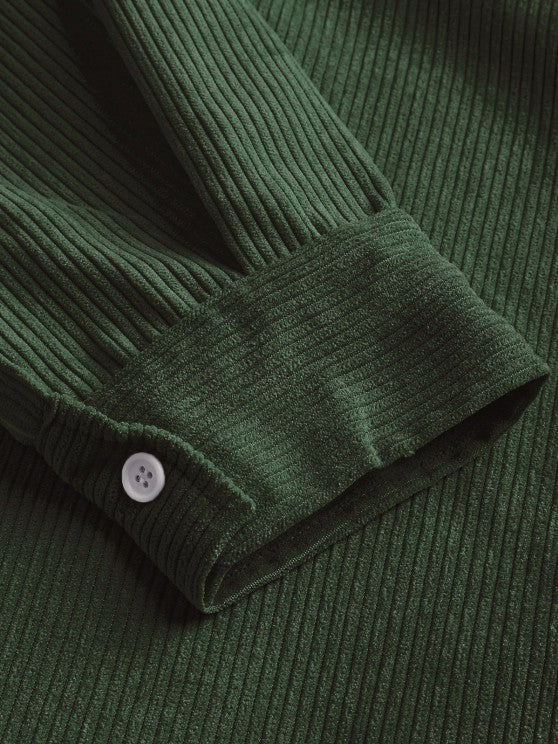 KURT | CHEMISE MANCHES LONGUES DEMI-BOUTONS
