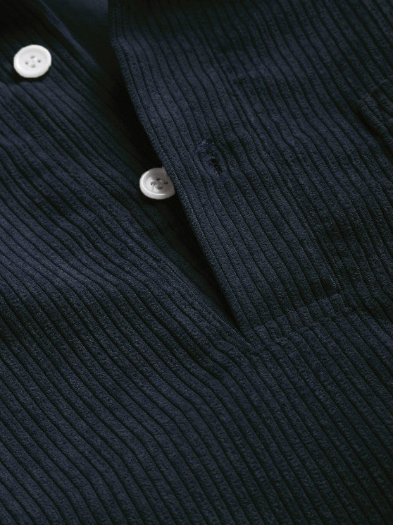 KURT | CHEMISE MANCHES LONGUES DEMI-BOUTONS
