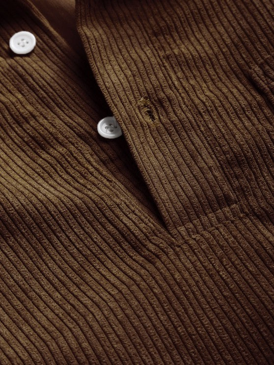 KURT | CHEMISE MANCHES LONGUES DEMI-BOUTONS