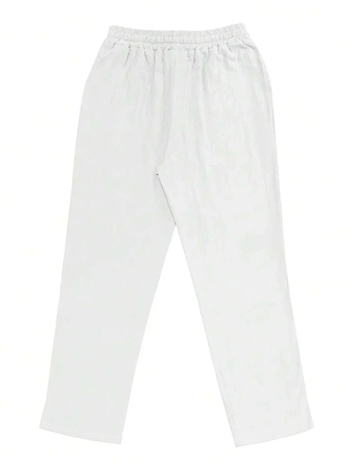 RICHARD | PANTALON LÉGER EN LIN AVEC CORDON