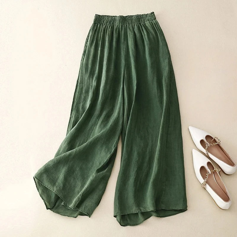 LIRA | PANTALONS EN LIN ÉLÉGANTS