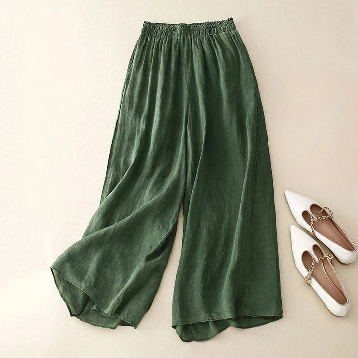 LIRA | PANTALONS EN LIN ÉLÉGANTS
