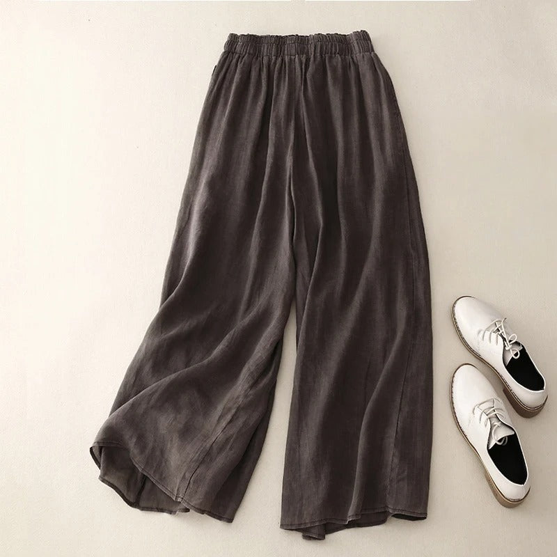 LIRA | PANTALONS EN LIN ÉLÉGANTS