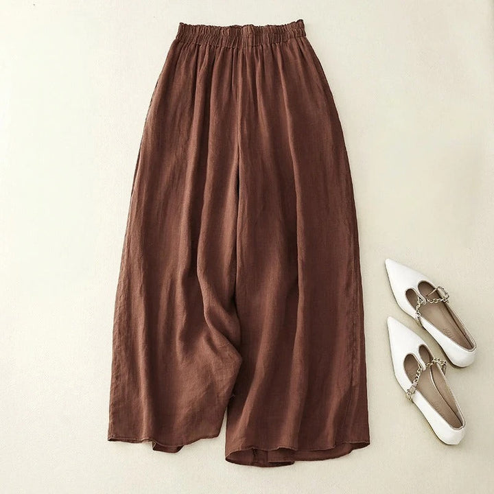 LIRA | PANTALONS EN LIN ÉLÉGANTS