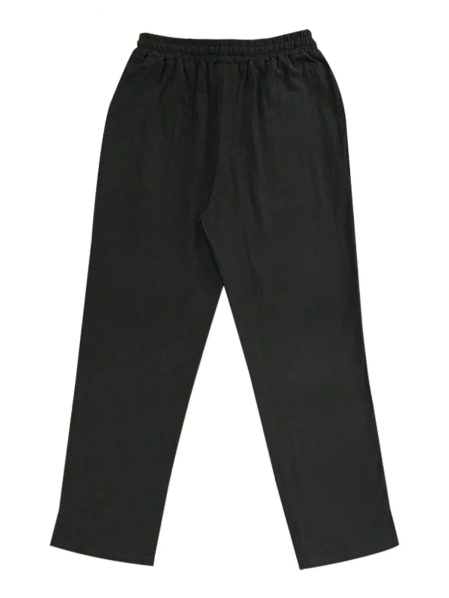 RICHARD | PANTALON LÉGER EN LIN AVEC CORDON