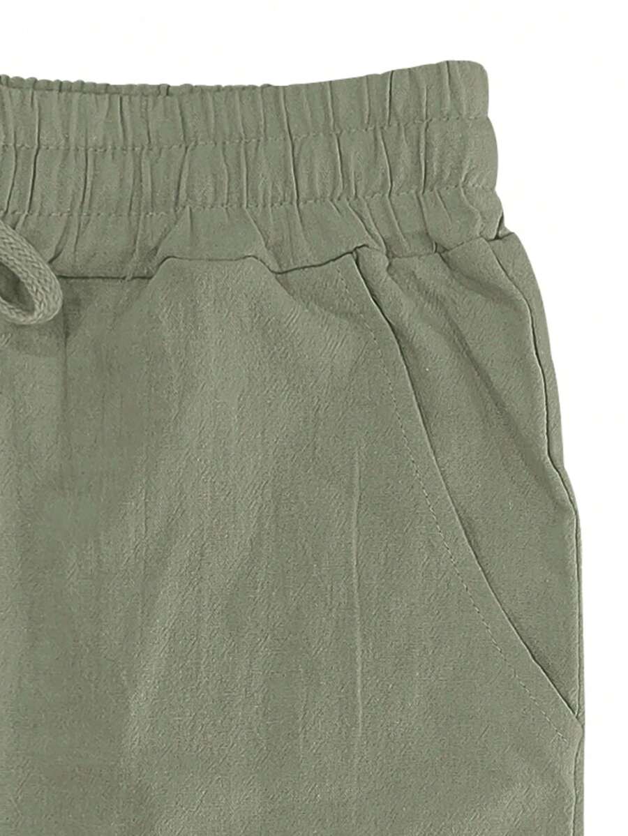 RICHARD | PANTALON LÉGER EN LIN AVEC CORDON