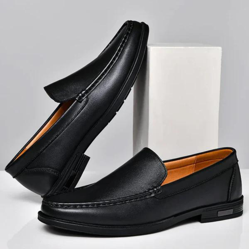 Gavin | Italiana Mocassins en Cuir Véritable