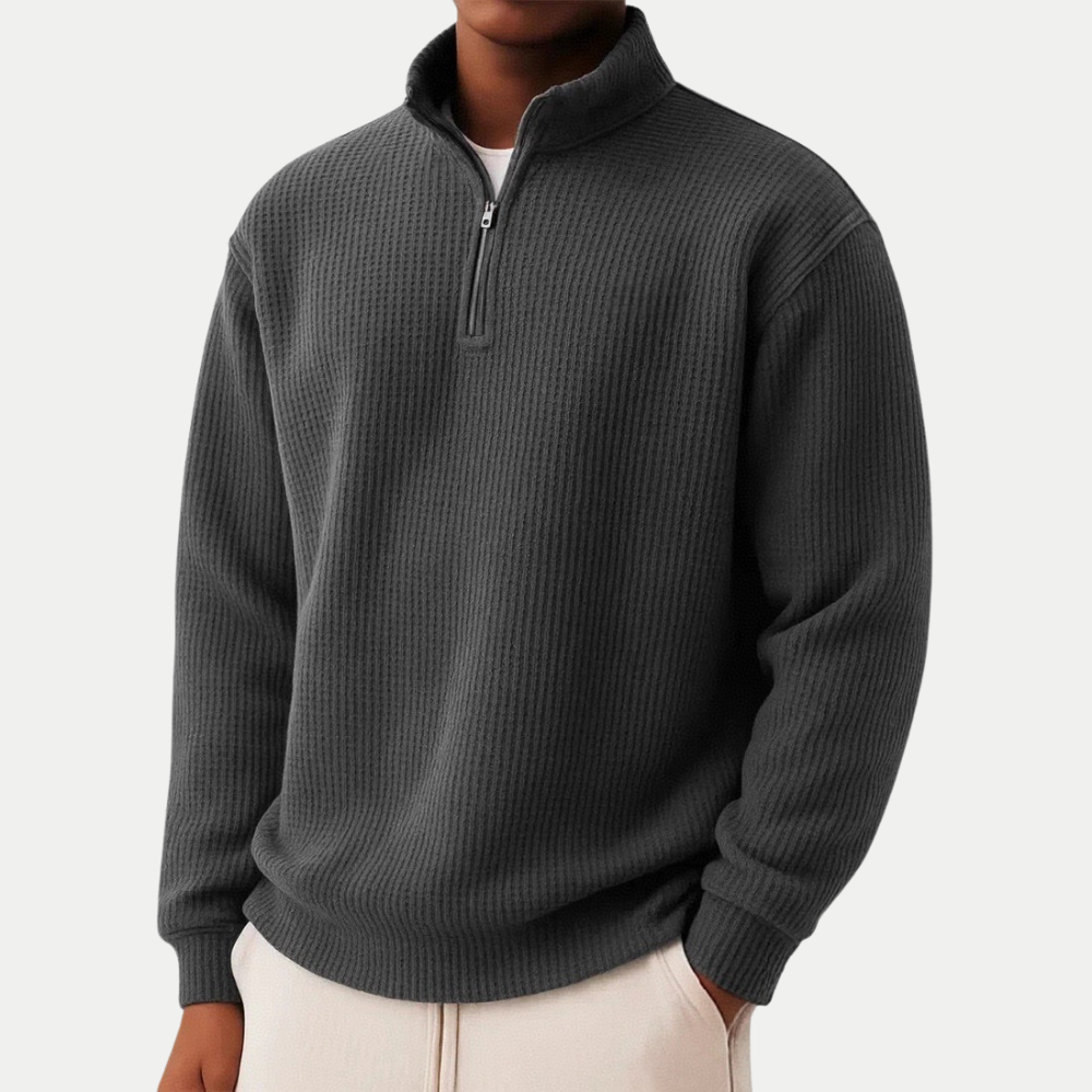 LUKE| PULL ZIPPÉ ÉLÉGANT