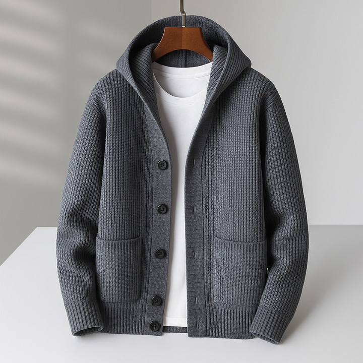 LUKE | CARDIGAN EN LAINE POUR HOMME