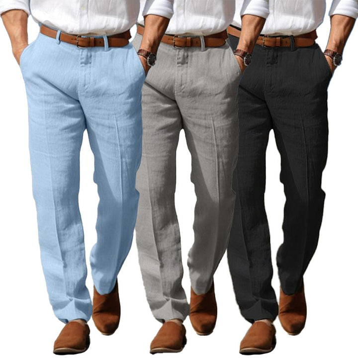 CRIS | PANTALON HOMME LUXE EN LIN PREMIUM