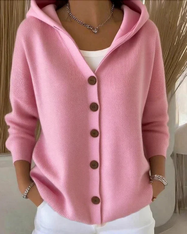 Tarrah | Cardigan à Capuche Chic et Confortable