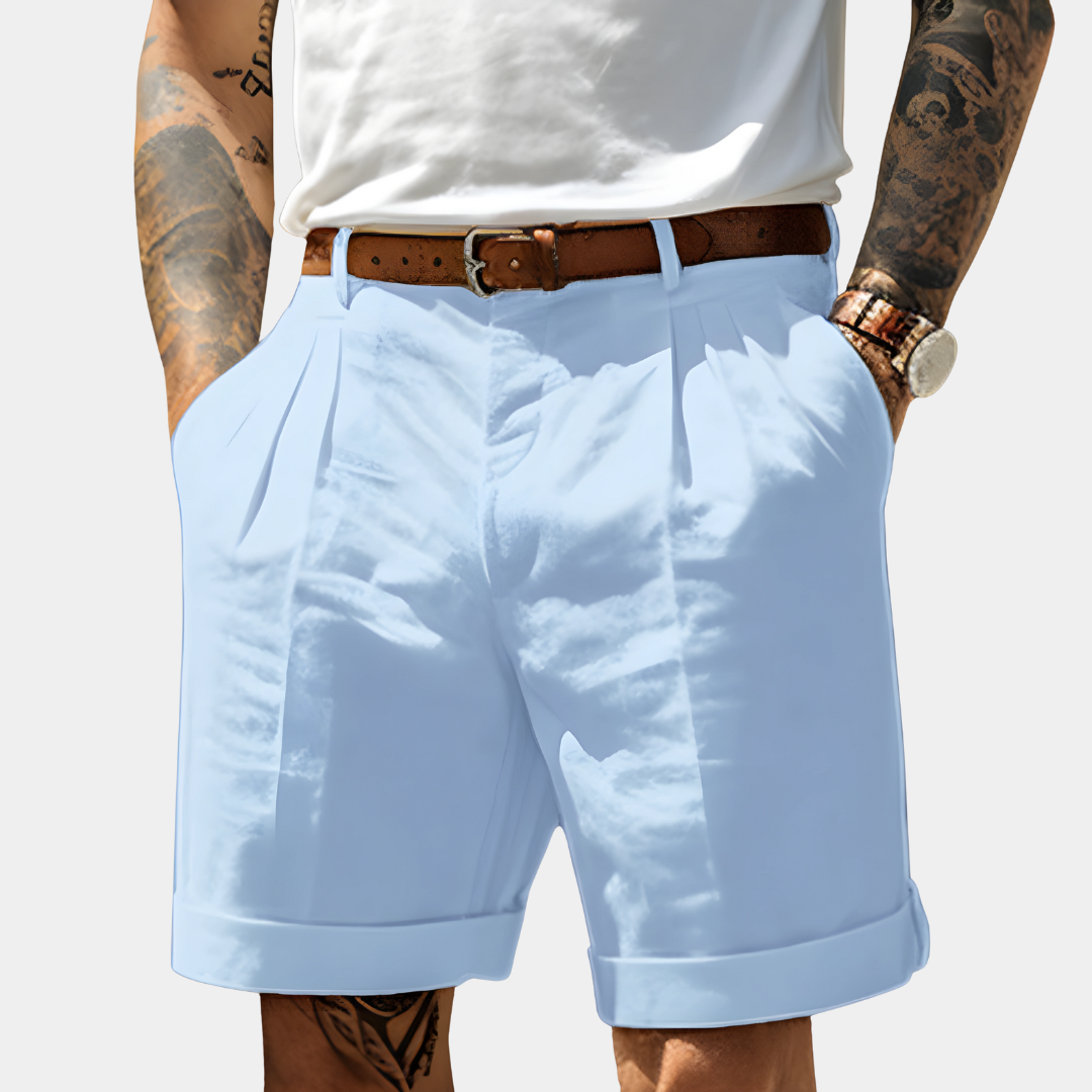 LUKA | BERMUDAS ÉLÉGANTS EN COTON RESPIRANT