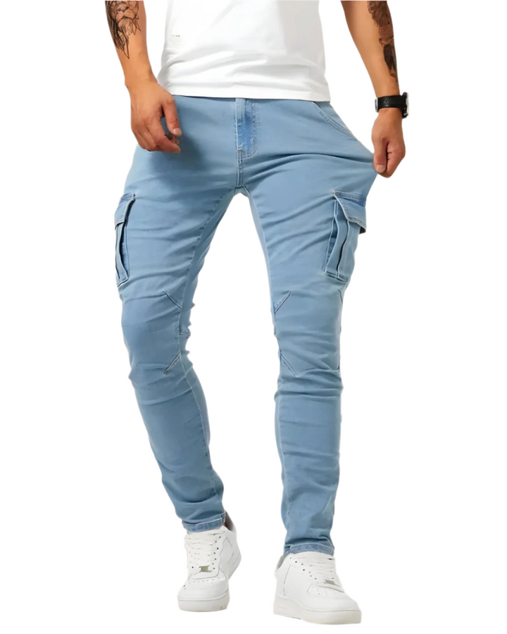 TRAE | PANTALON CARGO STRETCH