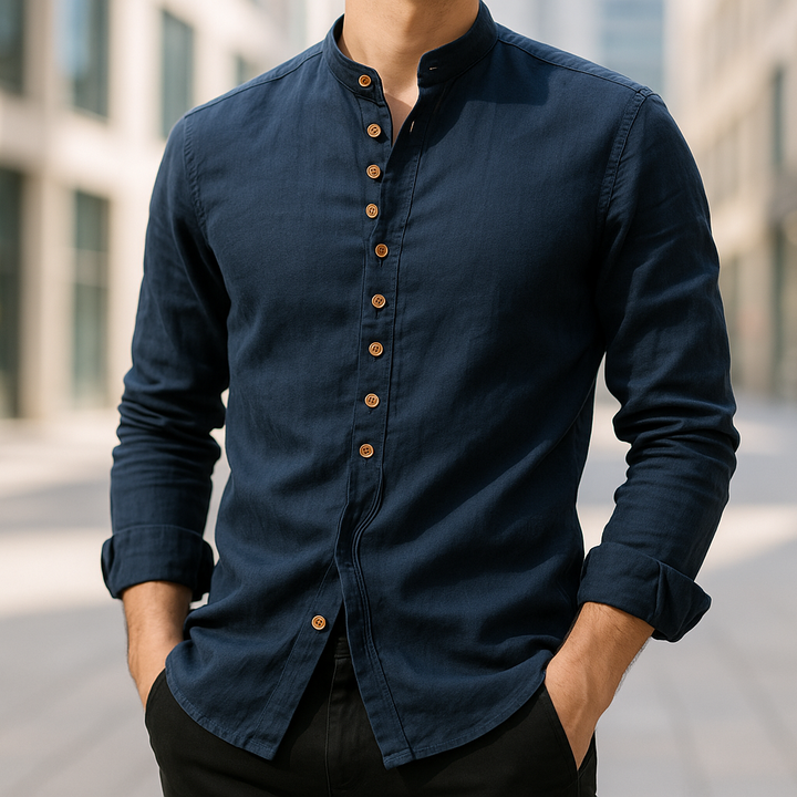 GREG | CHEMISE EN LIN ET COTON
