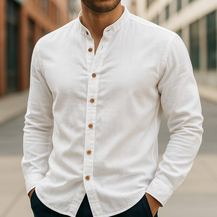 GREG | CHEMISE EN LIN ET COTON