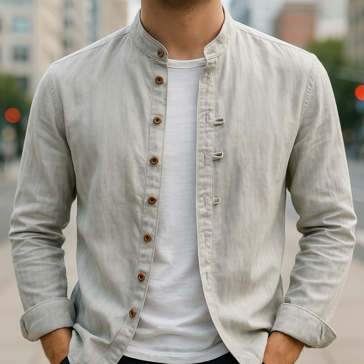 GREG | CHEMISE EN LIN ET COTON