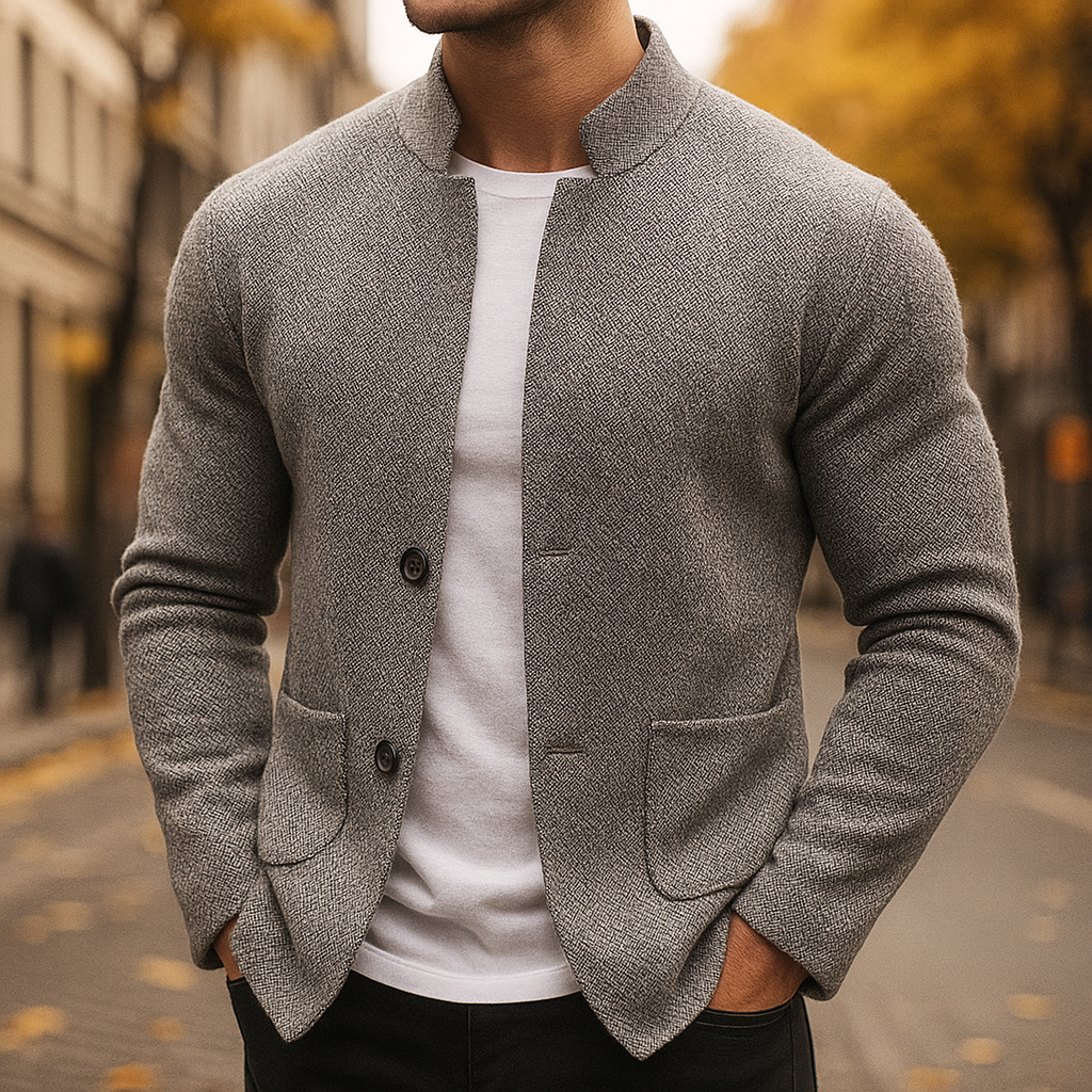 AUSTIN | CARDIGAN EN LAINE TRICOTÉE