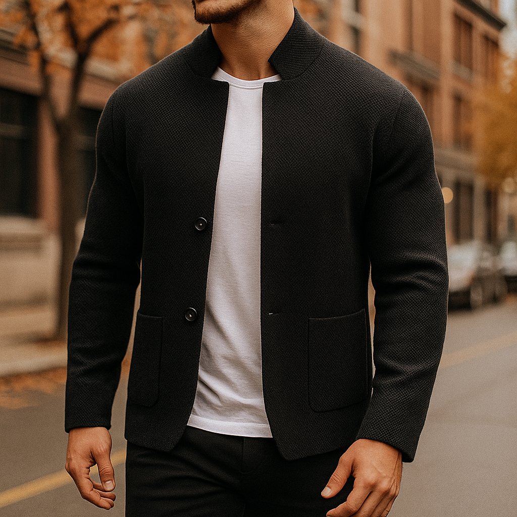 AUSTIN | CARDIGAN EN LAINE TRICOTÉE