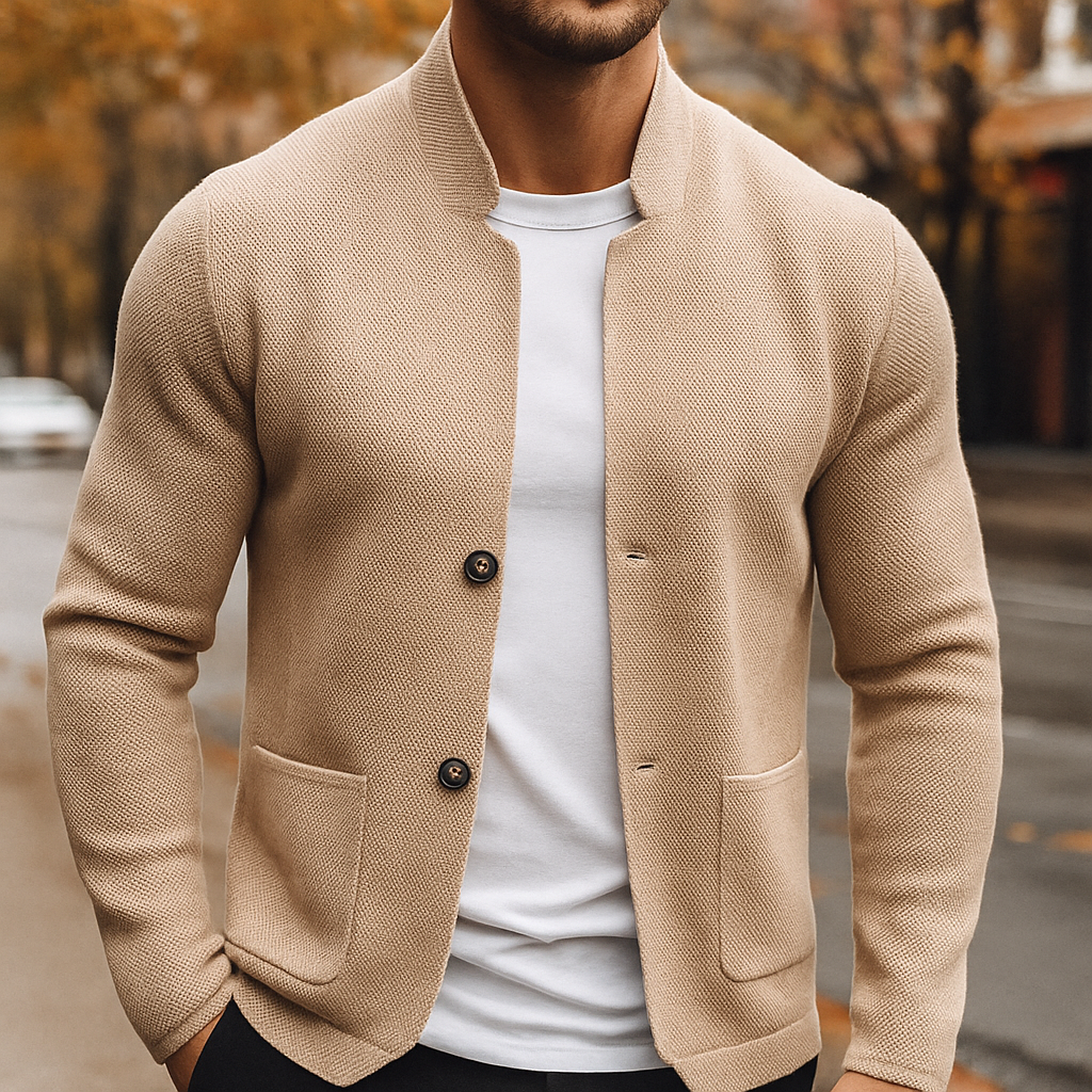 AUSTIN | CARDIGAN EN LAINE TRICOTÉE
