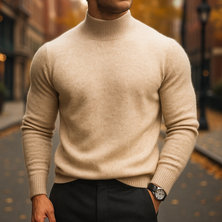 REX | PULL À COL EN LAINE